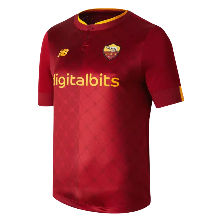 Roma Jersey Soccer Jersey Home 2022/23 - bestsoccerstore