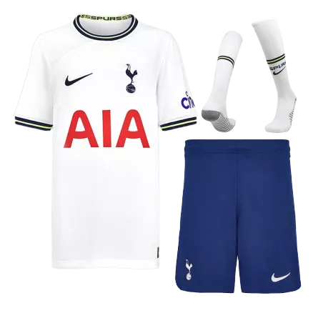 Men's Tottenham Hotspur Whole Kits Custom Home Soccer 2022/23 - bestsoccerstore