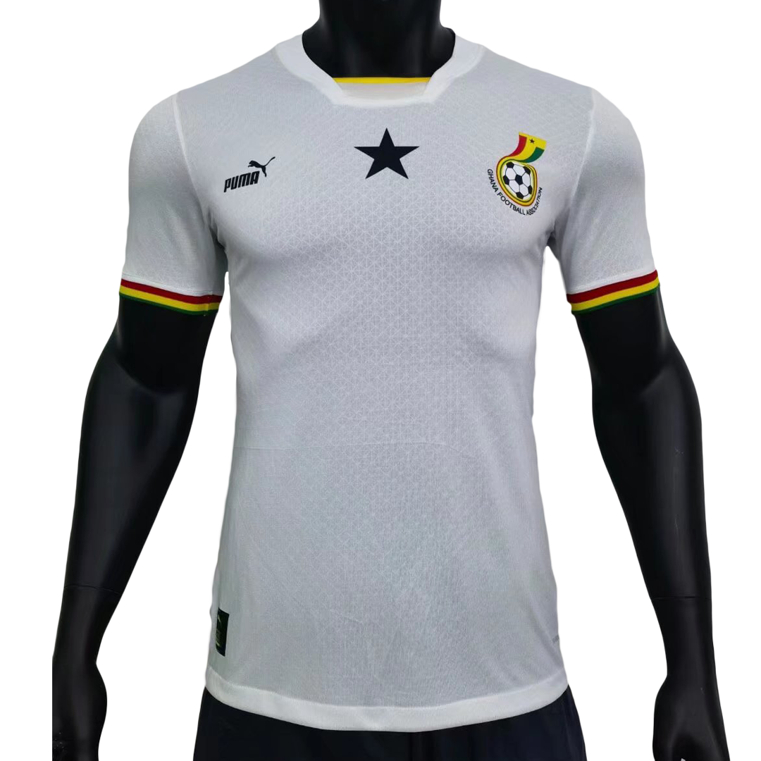 Authentic Puma Ghana Home Soccer Jersey 2022