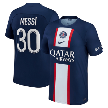 PSG Jersey Home Messi #30 Soccer Jersey 2022/23
