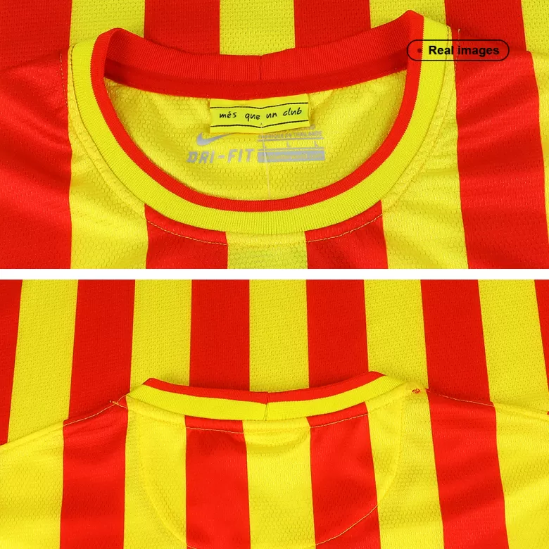 Barcelona Retro Jersey Away Soccer Shirt 2013/14 - bestsoccerstore