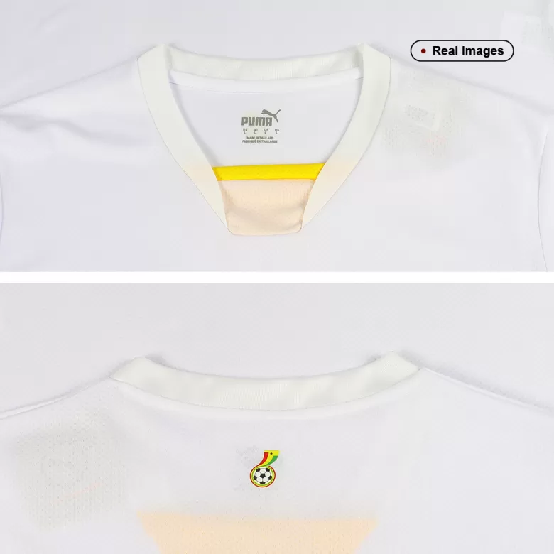 PUMA GHANA 2022 HOME JERSEY (WHITE)