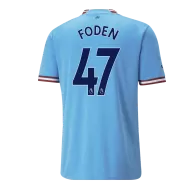 Manchester City Jersey Custom FODEN #47 Soccer Jersey Home 2022/23 - bestsoccerstore