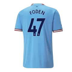 Manchester City Jersey Custom FODEN #47 Soccer Jersey Home 2022/23 - bestsoccerstore
