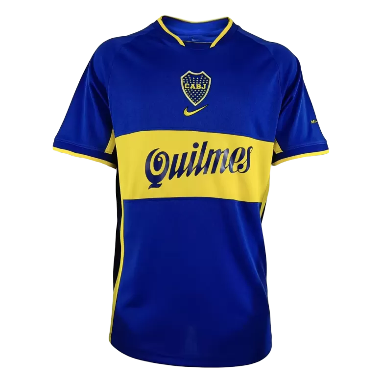 Boca Juniors Jersey Custom Home Soccer Jersey 2001/02 - bestsoccerstore