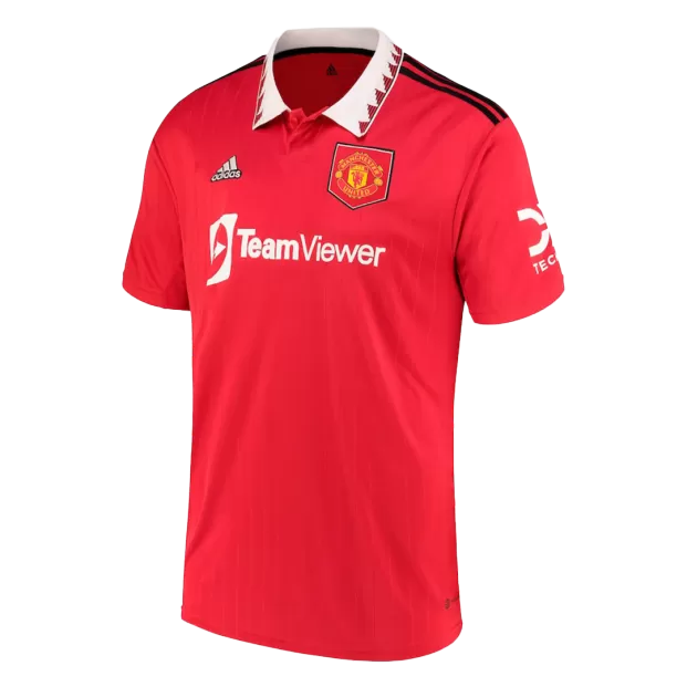 Manchester United Jersey Custom Home RONALDO #7 Soccer Jersey 2021/22