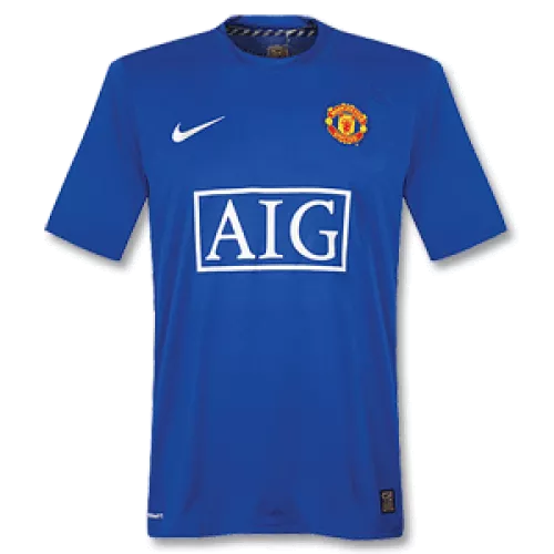 Manchester United Jersey Custom Third Away Soccer Jersey 2008/09 - bestsoccerstore