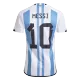 Argentina Jersey Custom Messi #10 Soccer Jersey Home 2022