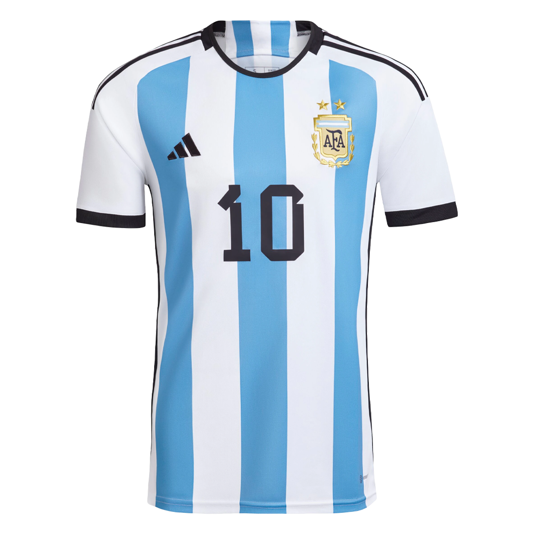 Argentina Jersey Custom Messi #10 Soccer Jersey Home 2022