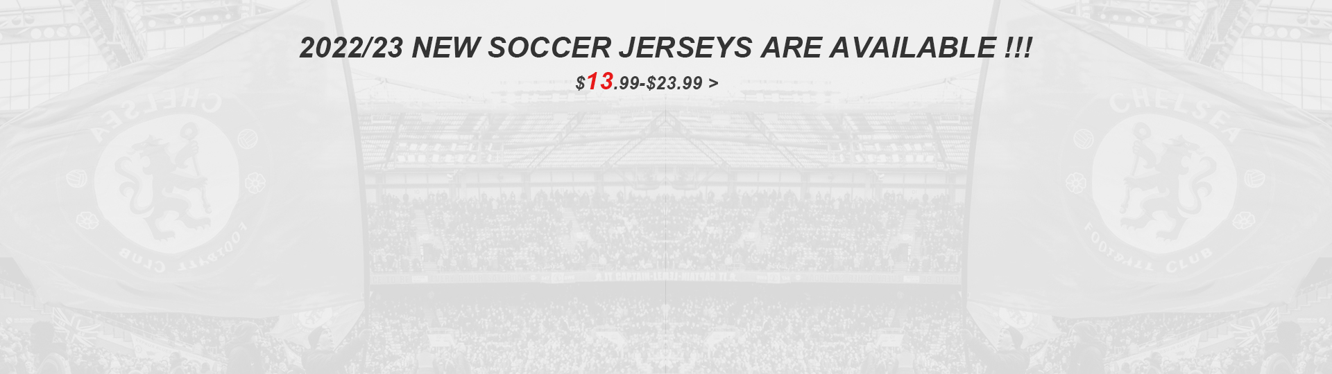 2022/23 NEW SOCCER JERSEYS ARE AVAILABLE