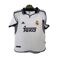 Real Madrid Jersey Home Soccer Jersey 2000/01 - bestsoccerstore