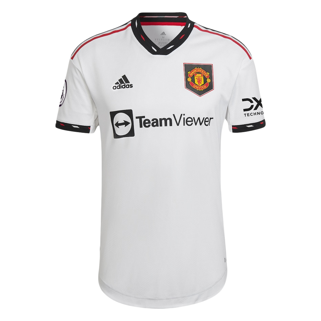 Buy 2022-2023 Man Utd Pre-Match Shirt (White) - Kids (MAGUIRE 5)