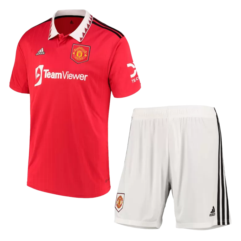 New Manchester United Jersey 2022-2023, Adidas MUFC Home Kit with DXC as  Sleeve Sponsor