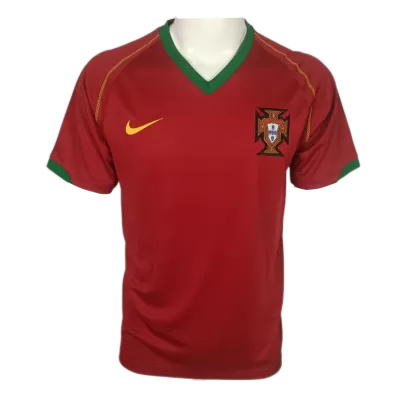 Portugal World cup 2006 Retro Jersey Home Soccer Shirt - bestsoccerstore