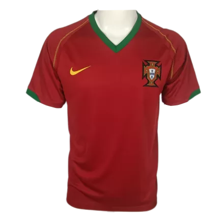Portugal Jersey Custom Home Soccer Jersey 2006 - bestsoccerstore