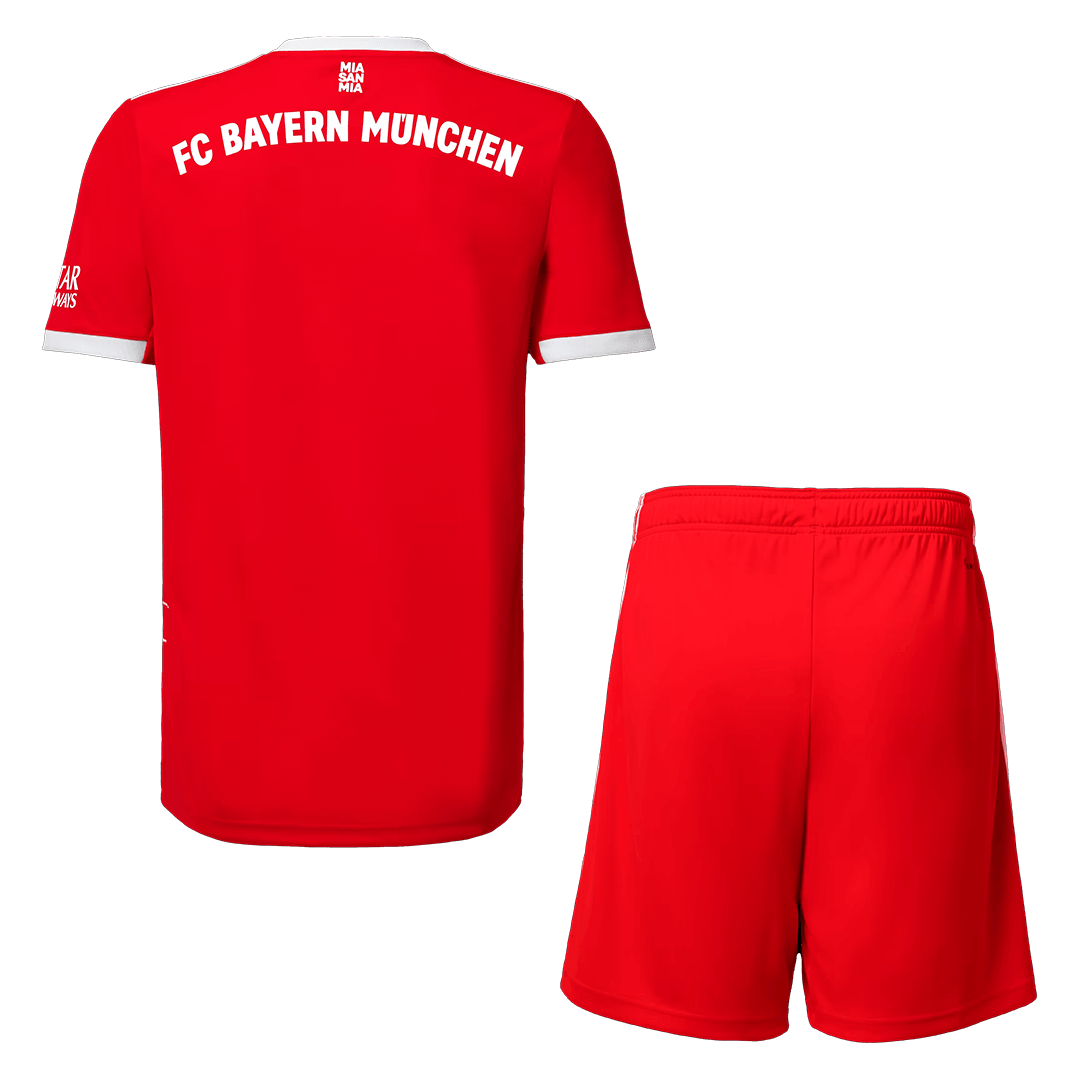 Adidas FC Bayern Away Shirt 2022-2023 with Goretzka 8 Printing