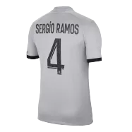 PSG Jersey Custom SERGIO RAMOS #4 Soccer Jersey Away 2022/23 - bestsoccerstore