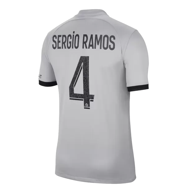 PSG Jersey Custom SERGIO RAMOS #4 Soccer Jersey Home 2022/23