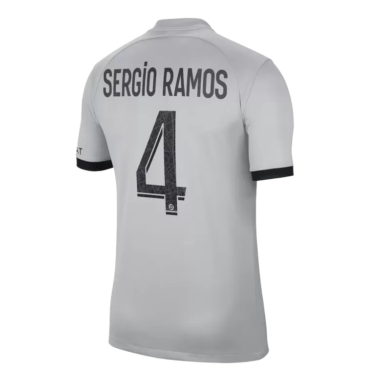 PSG Jersey Custom SERGIO RAMOS #4 Soccer Jersey Away 2022/23