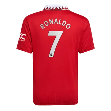 Manchester United Jersey Custom RONALDO #7 Soccer Jersey Home 2022/23