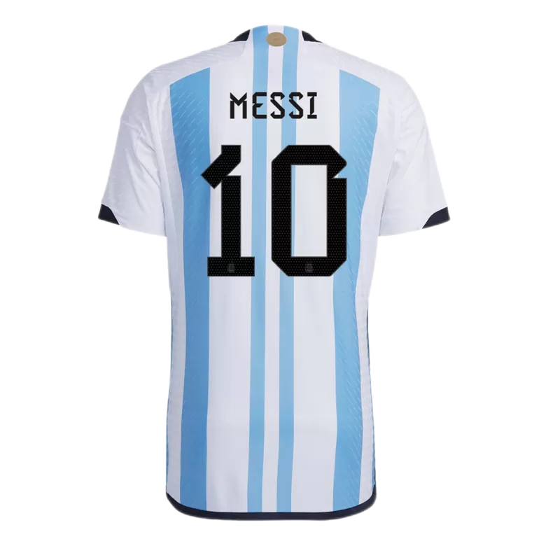 Argentina Jersey MESSI #10 Home Soccer Jersey 2022 Champion Edition - bestsoccerstore