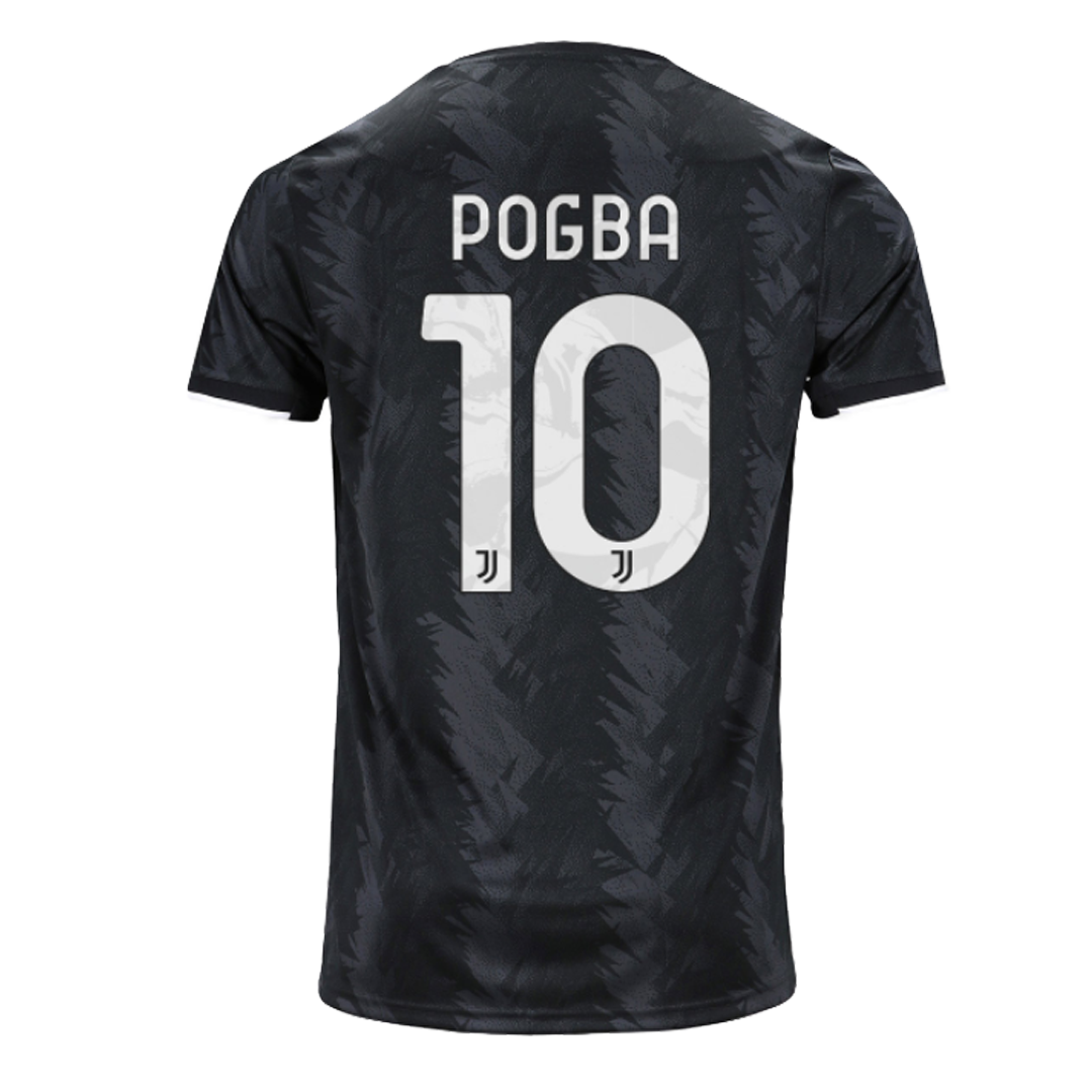 Juventus jersey custom away pogba 10 soccer jersey 2022 23