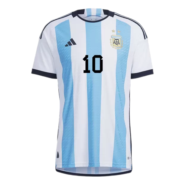 Argentina Jersey Messi #10 Custom Away Soccer Jersey 2022