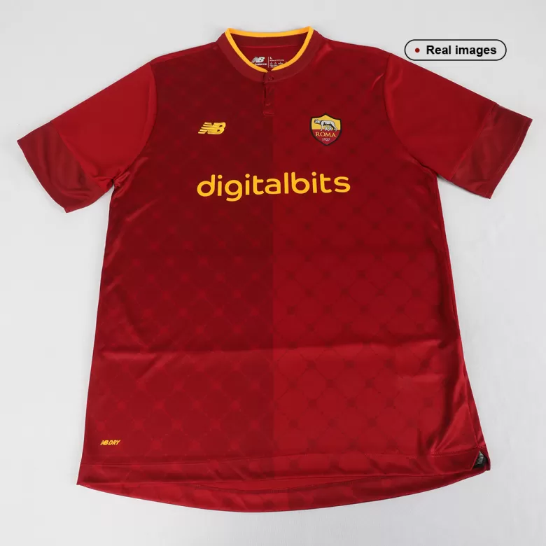Roma Jersey Soccer Jersey Home 2022/23 - bestsoccerstore