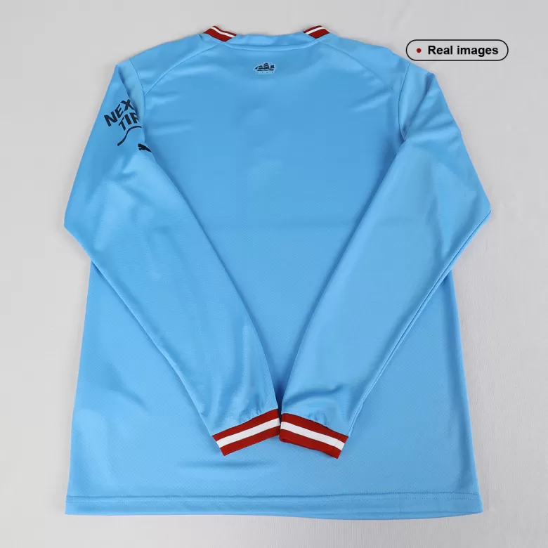 Manchester City Jersey Custom Home Soccer Jersey 2022/23 - bestsoccerstore