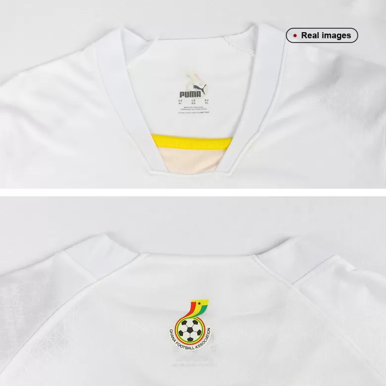 PUMA GHANA 2022 HOME JERSEY (WHITE)