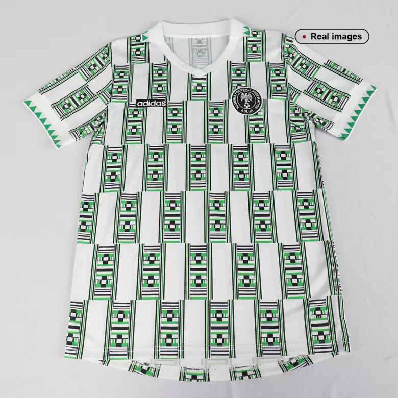 Nigeria Jersey Custom Away Soccer Jersey 1994 - bestsoccerstore