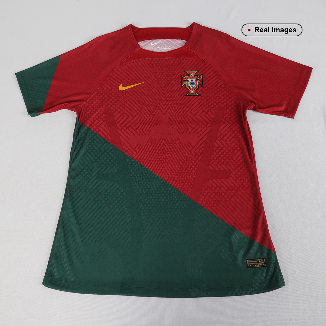 Portugal Home Soccer Jersey Custom World Cup Jersey 2022