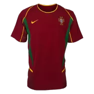 Portugal Jersey Custom Home Soccer Jersey 2002 - bestsoccerstore