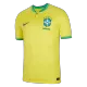 Men's Brazil Whole Kits Custom Home Soccer 2022 - bestsoccerstore