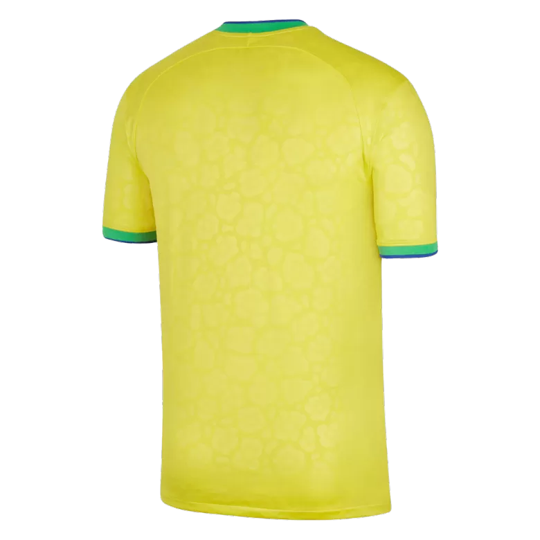 Brazil Jersey Custom Home Soccer Jersey 2022 - bestsoccerstore