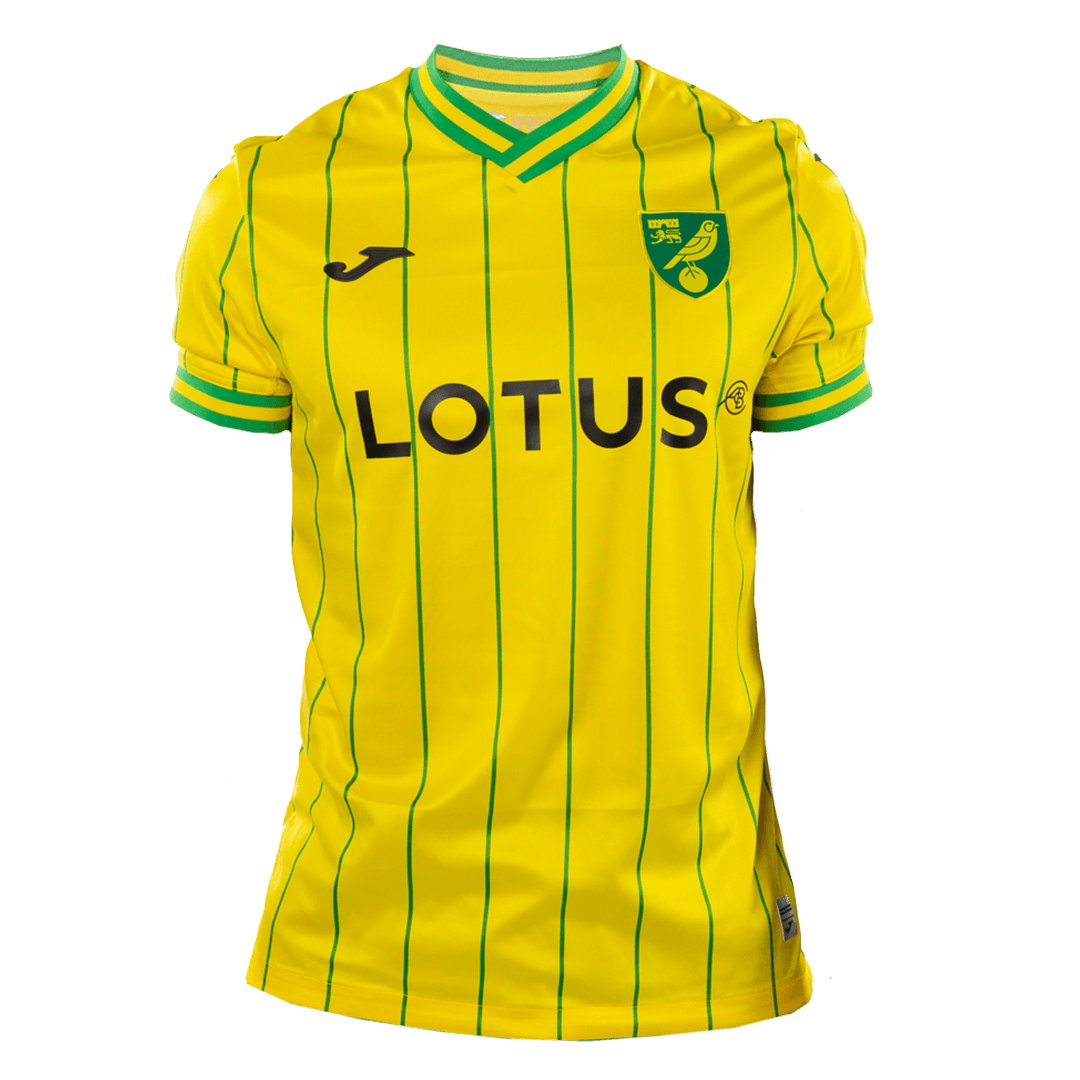 Norwich City Jersey Soccer Jersey Home 2022 23