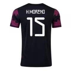 Mexico Jersey Custom Home H.MORENO #15 Soccer Jersey 2021 - bestsoccerstore