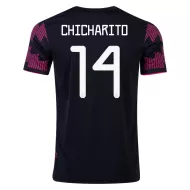 Mexico Jersey Custom Home CHICHARITO #14 Soccer Jersey 2021 - bestsoccerstore