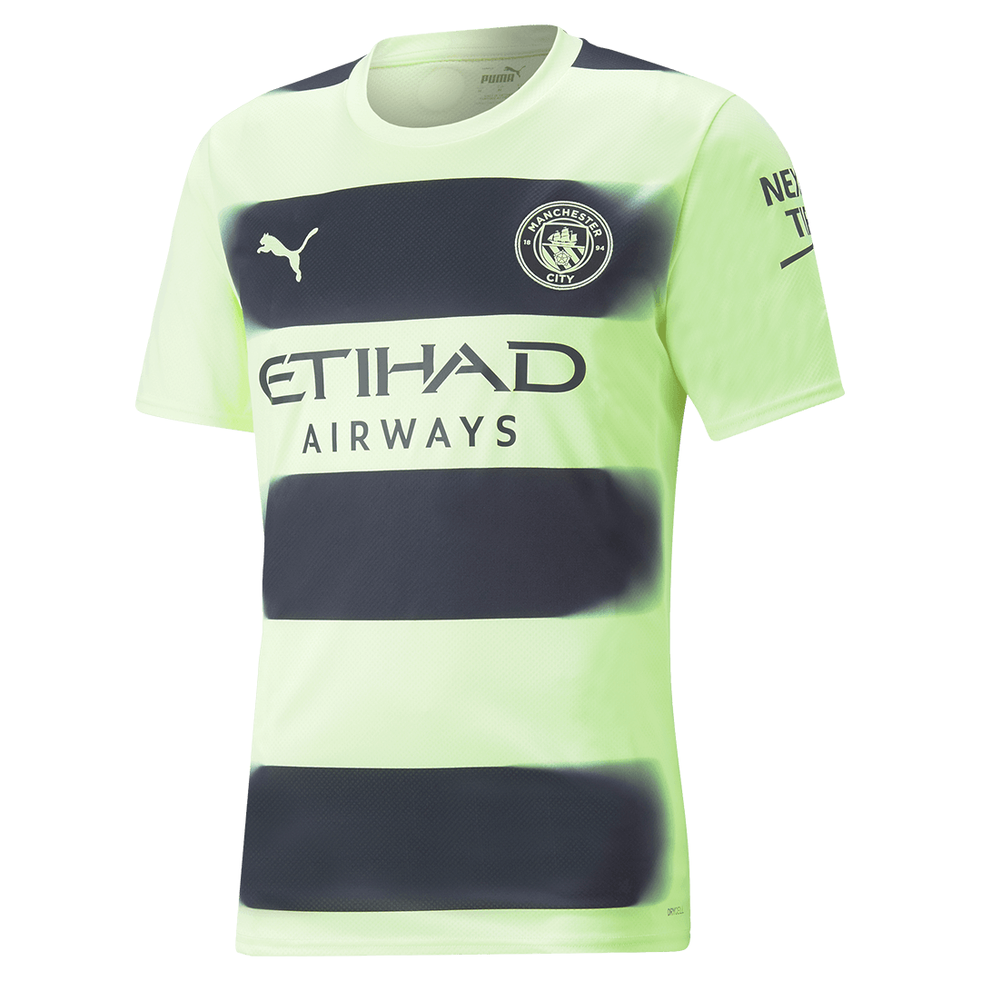 2021/22 Manchester City Third Jersey #17 De Bruyne 3XL Puma Soccer UCL 3rd  NEW