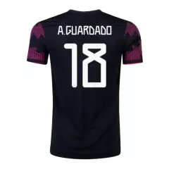 Mexico Jersey Custom Home A.GUARDADO #18 Soccer Jersey 2021 - bestsoccerstore