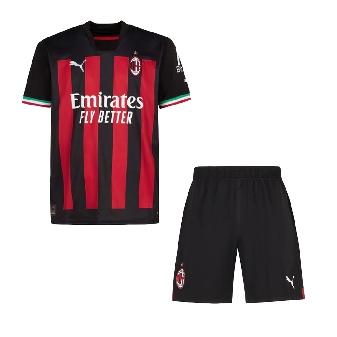 AC MILAN ITALY 2021 2022 HOME FOOTBALL SHIRT JERSEY MAGLIA #11