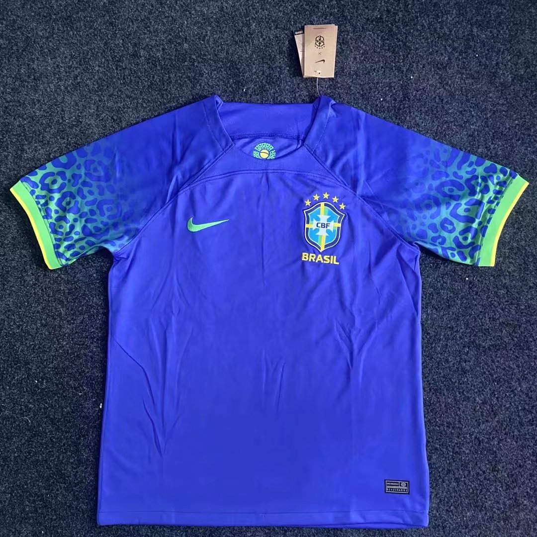 Replica Brazil Away Jersey World Cup 2022 By Nike