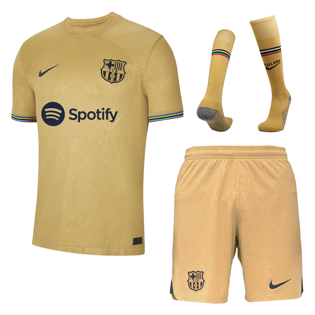 Barcelona Jersey Custom Away Soccer Jersey 2022/23