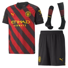 Manchester City Jersey Custom Away Soccer Jersey 2022/23 - bestsoccerstore