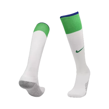 Kid's Brazil Jersey Soccer Home Socks 2022 - bestsoccerstore
