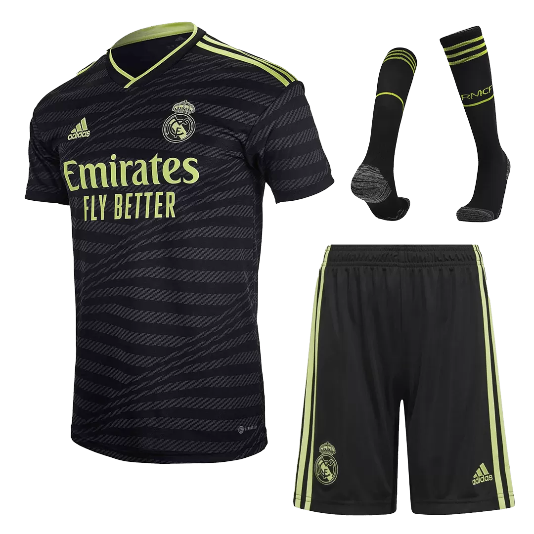 Real Madrid Jersey Custom Third Away Soccer Jersey 2022/23 - bestsoccerstore