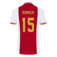 Ajax Jersey Custom RENSCH #15 Soccer Jersey Home 2022/23 - bestsoccerstore