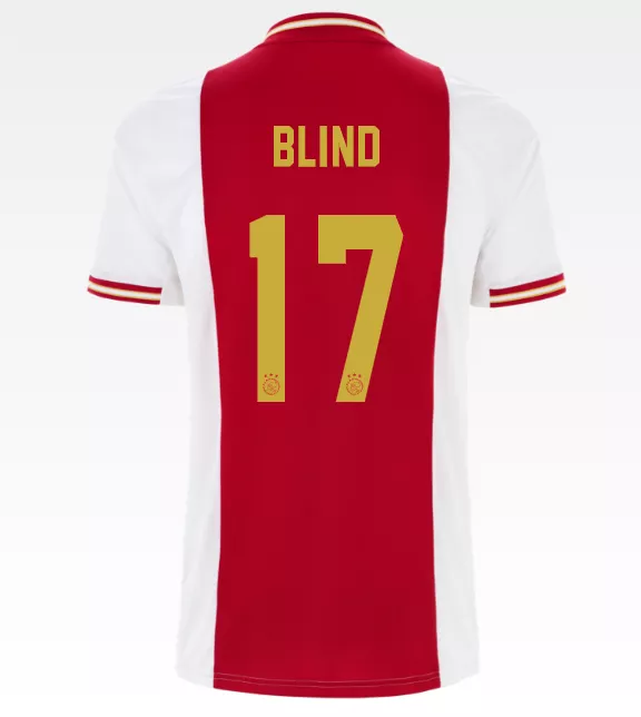 Ajax Jersey Custom BLIND #17 Soccer Jersey Home 2022/23 - bestsoccerstore