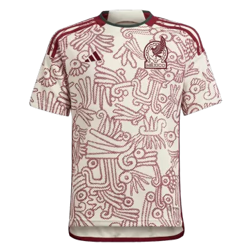 Mexico Away Soccer Jersey Custom World Cup Jersey 2022 - bestsoccerstore