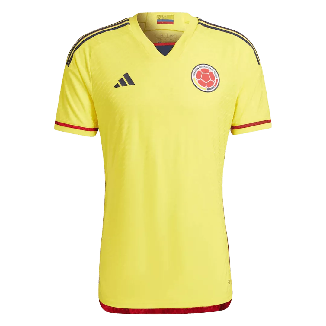 Colombia Jersey Home Soccer Jersey 2022 - bestsoccerstore